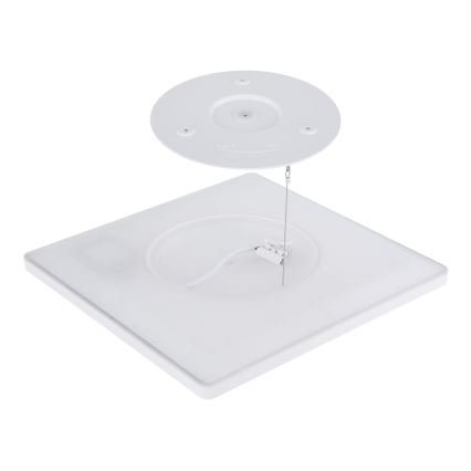 Globo - Iluminação de teto de casa de banho LED com regulação LED/24W/230V 42x42 cm IP44 branco