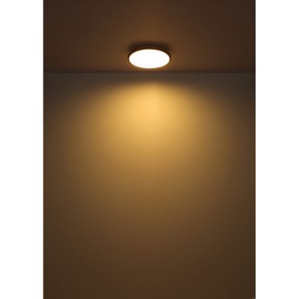 Globo - Iluminação de teto LED LED/18W/230V 3000K diâmetro 35 cm preto