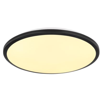 Globo - Iluminação de teto LED LED/18W/230V 3000K diâmetro 35 cm preto