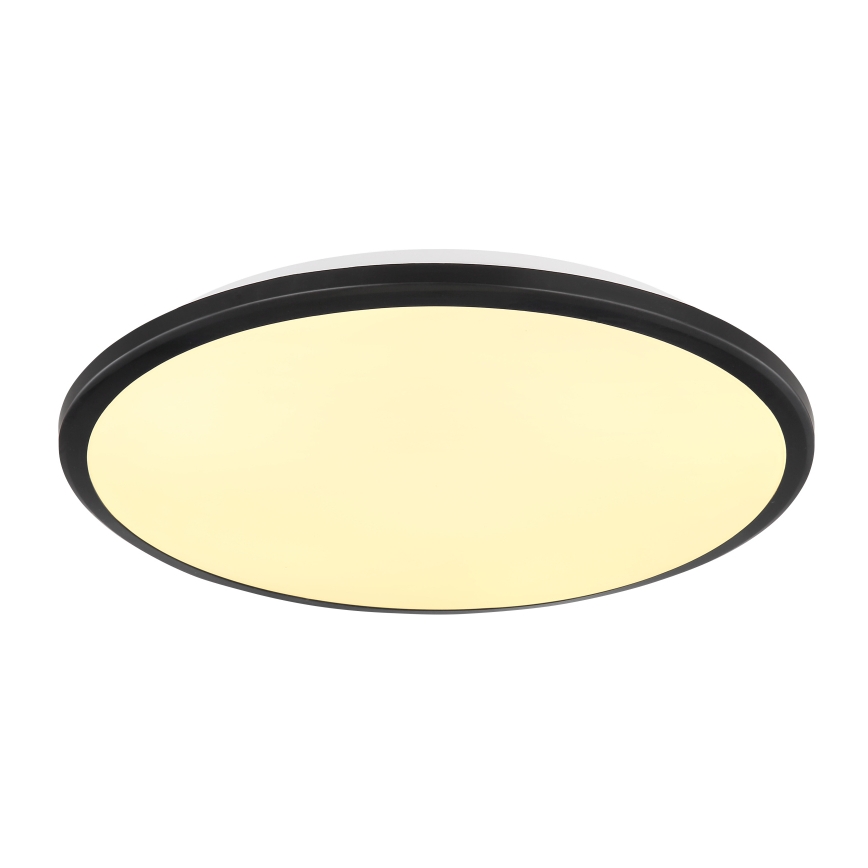 Globo - Iluminação de teto LED LED/18W/230V 3000K diâmetro 35 cm preto