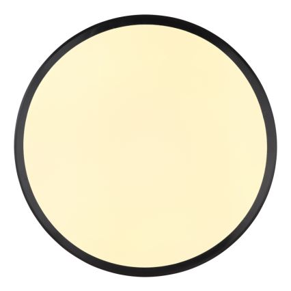 Globo - Iluminação de teto LED LED/18W/230V 3000K diâmetro 35 cm preto