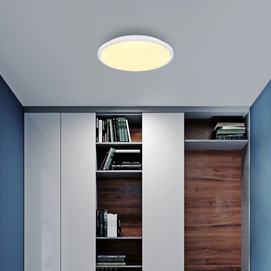 Globo - Iluminação de teto LED LED/18W/230V 3000K diâmetro 35 cm branco