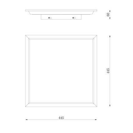 Globo - Iluminação de teto LED LED/24W/230V