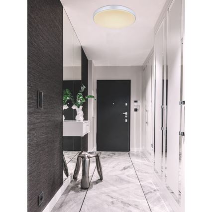 Globo - Iluminação de teto LED com regulação LED/18W/230V 2700-6500K + controlo remoto