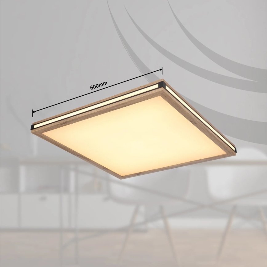 Globo - Iluminação de teto LED com regulação LED/36W/230V 3000K 60x60 cm