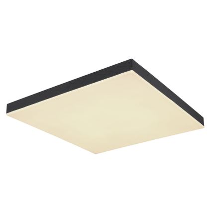 Globo - Iluminação de teto LED com regulação LED/24W/230V 2700-6500K preto + controlo remoto
