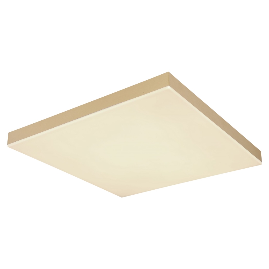 Globo - Iluminação de teto LED com regulação LED/24W/230V 2700-6500K dourada + controlo remoto