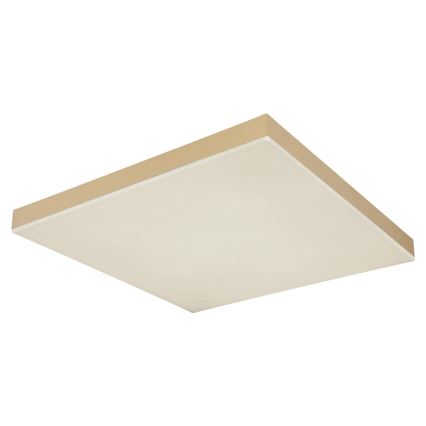 Globo - Iluminação de teto LED com regulação LED/24W/230V 2700-6500K dourada + controlo remoto