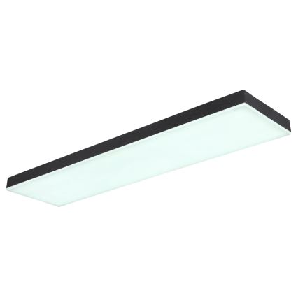 Globo - Iluminação de teto LED com regulação LED/24W/230V 2700-6500K preto + controlo remoto