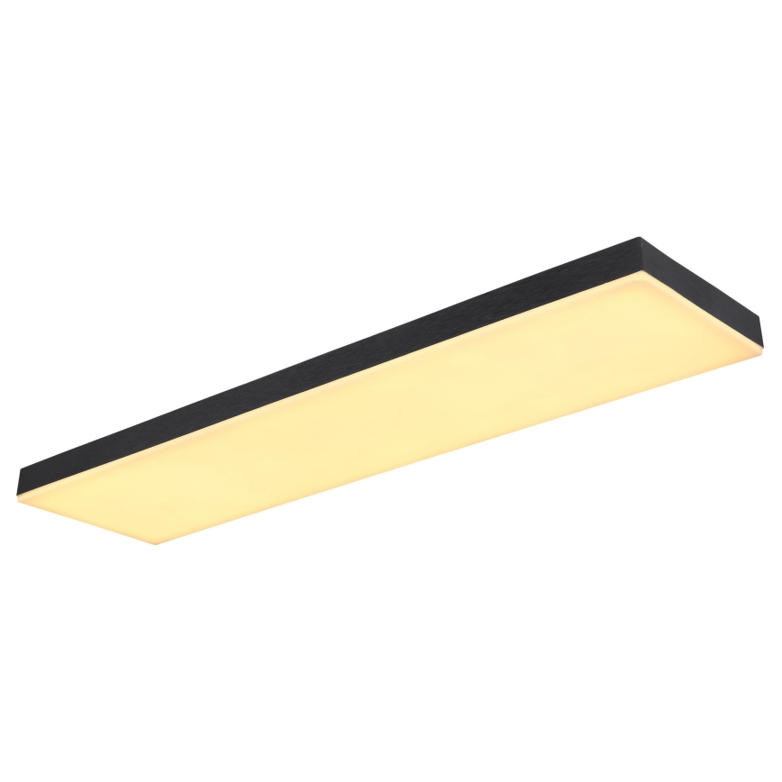 Globo - Iluminação de teto LED com regulação LED/24W/230V 2700-6500K preto + controlo remoto