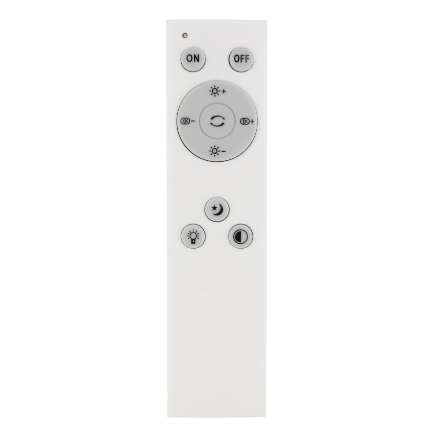 Globo - Iluminação de teto LED com regulação LED/24W/230V 2700-6500K preto + controlo remoto