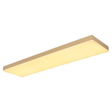 Globo - Iluminação de teto LED com regulação LED/24W/230V 2700-6500K dourada + controlo remoto