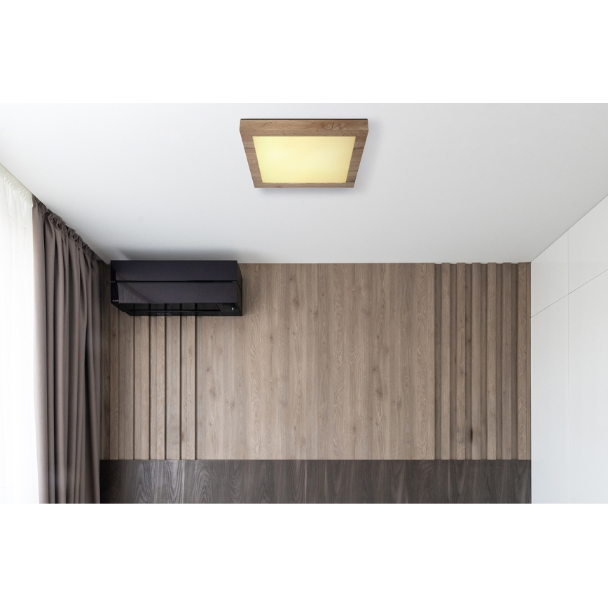 Globo - Iluminação de teto LED LED/16W/230V castanho