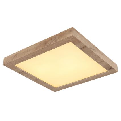 Globo - Iluminação de teto LED LED/16W/230V castanho