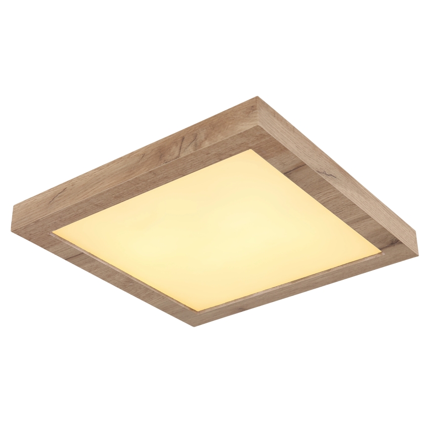 Globo - Iluminação de teto LED LED/16W/230V castanho