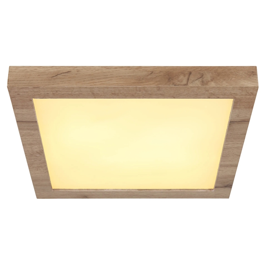 Globo - Iluminação de teto LED LED/16W/230V castanho