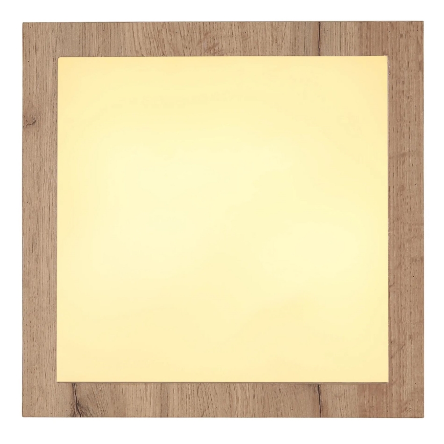 Globo - Iluminação de teto LED LED/16W/230V castanho
