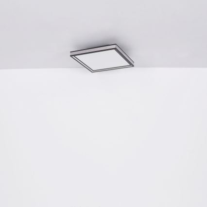 Globo - Iluminação de teto LED LED/12W/230V 30x30 cm preto/branco