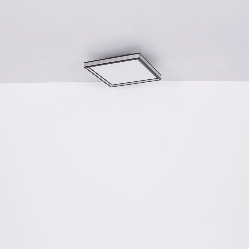 Globo - Iluminação de teto LED LED/12W/230V 30x30 cm preto/branco