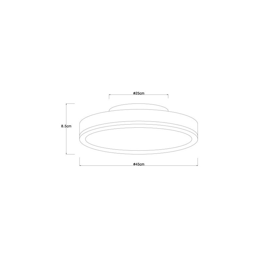 Globo - Iluminação de teto LED LED/24W/230V 3000K diâmetro 45 cm