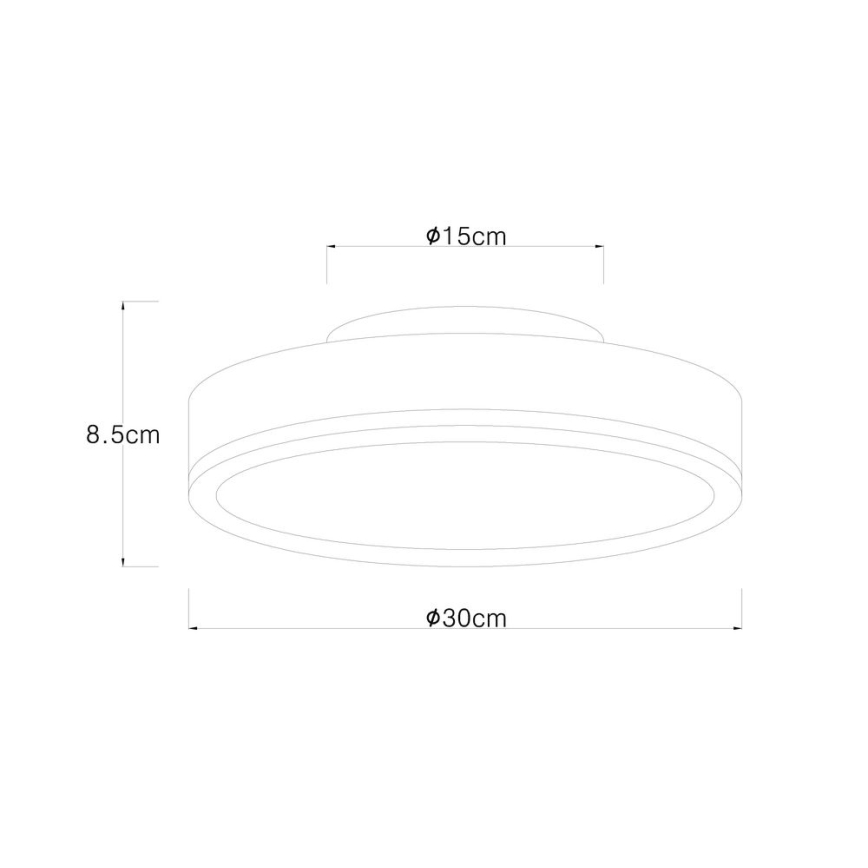 Globo - Iluminação de teto LED LED/12W/230V d. 30 cm