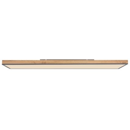 Globo - Iluminação de teto LED com regulação LED/36W/230V 2700-6500K + comando castanho/cinzento