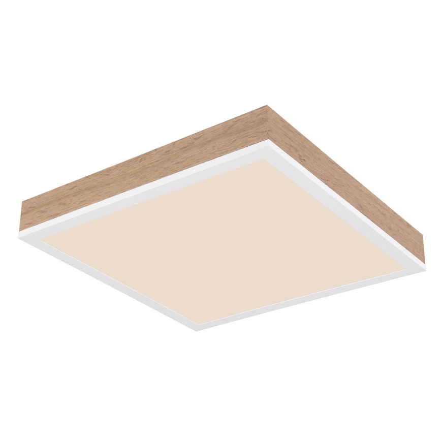 Globo - Iluminação de teto LED LED/12W/230V 30x30 cm castanho