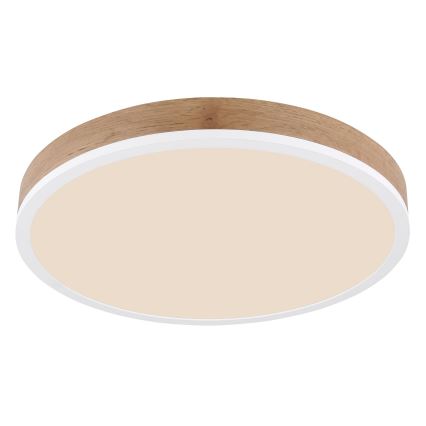 Globo - Iluminação de teto LED LED/24W/230V diâmetro 45 cm castanho