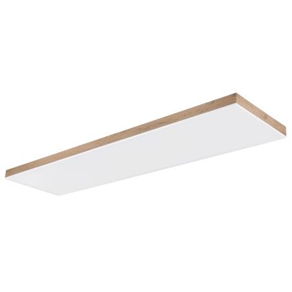 Globo - Iluminação de teto LED com regulação LED/36W/230V 2700-6500K + comando castanho/branco