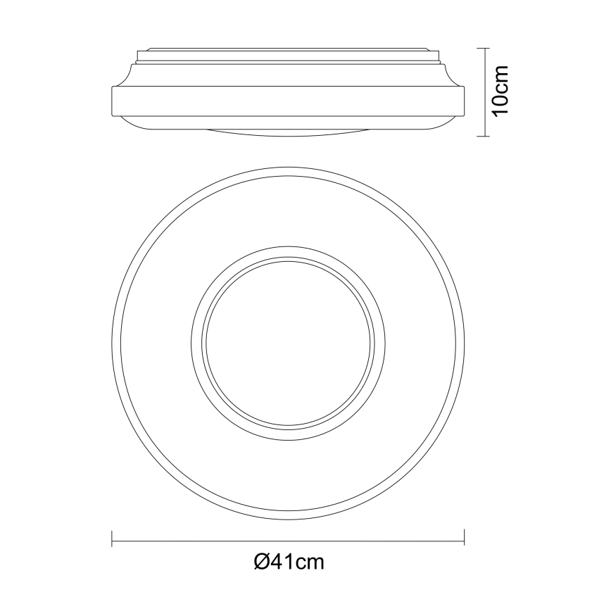 Globo - Iluminação de teto LED LED/24W/230V