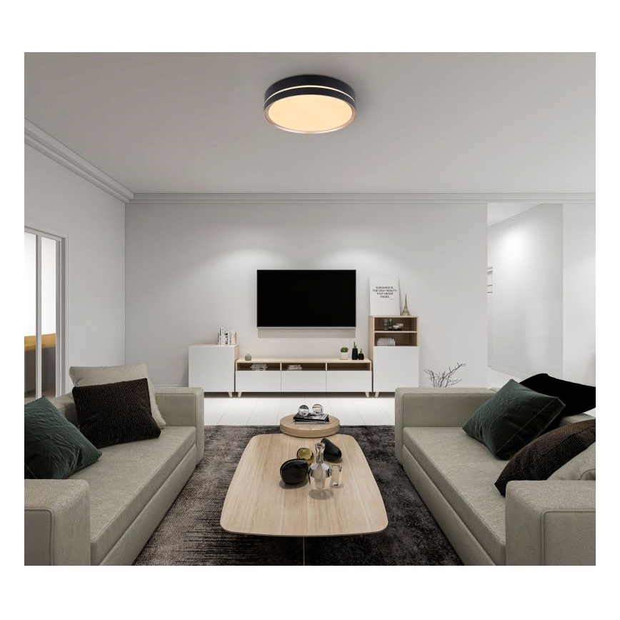 Globo - Iluminação de teto LED com regulação LED/24W/230V + controlo remoto