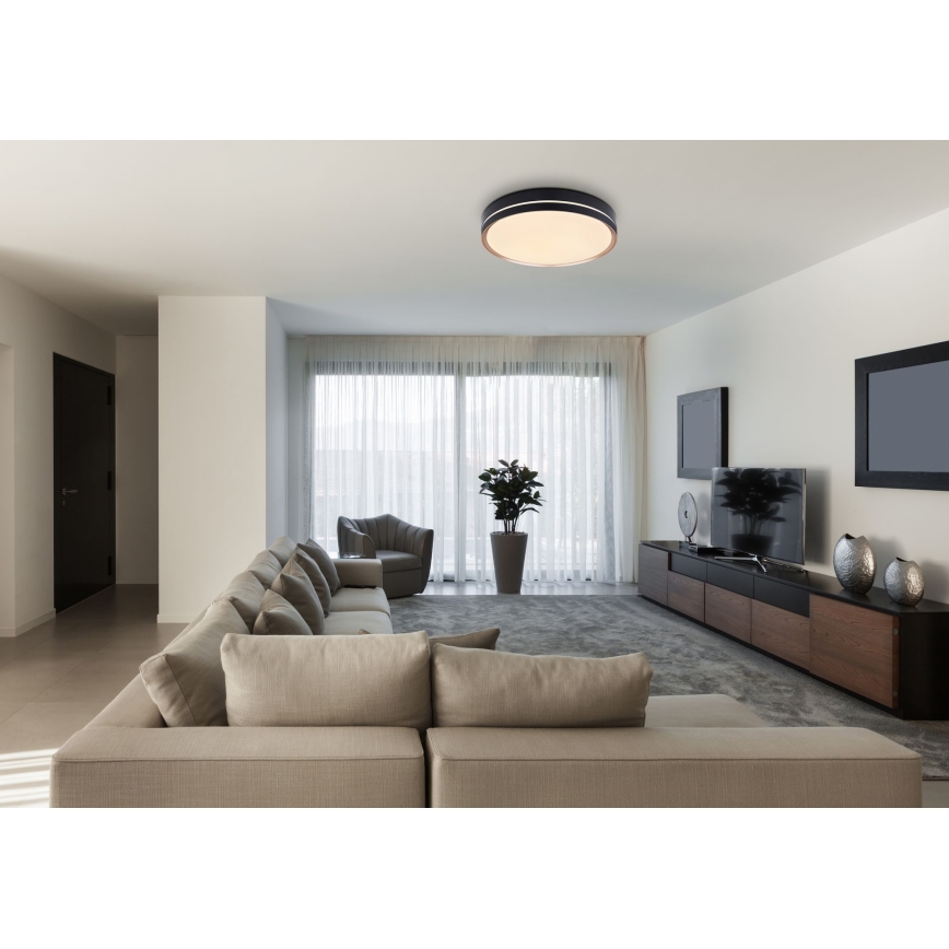 Globo - Iluminação de teto LED com regulação LED/40W/230V 2700-6500K + comando