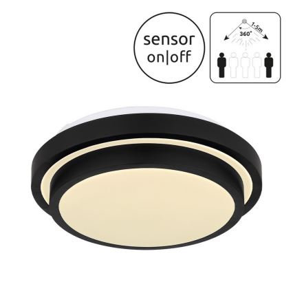 Globo - Iluminação de casa de banho LED com sensor LED/18W/230V IP44