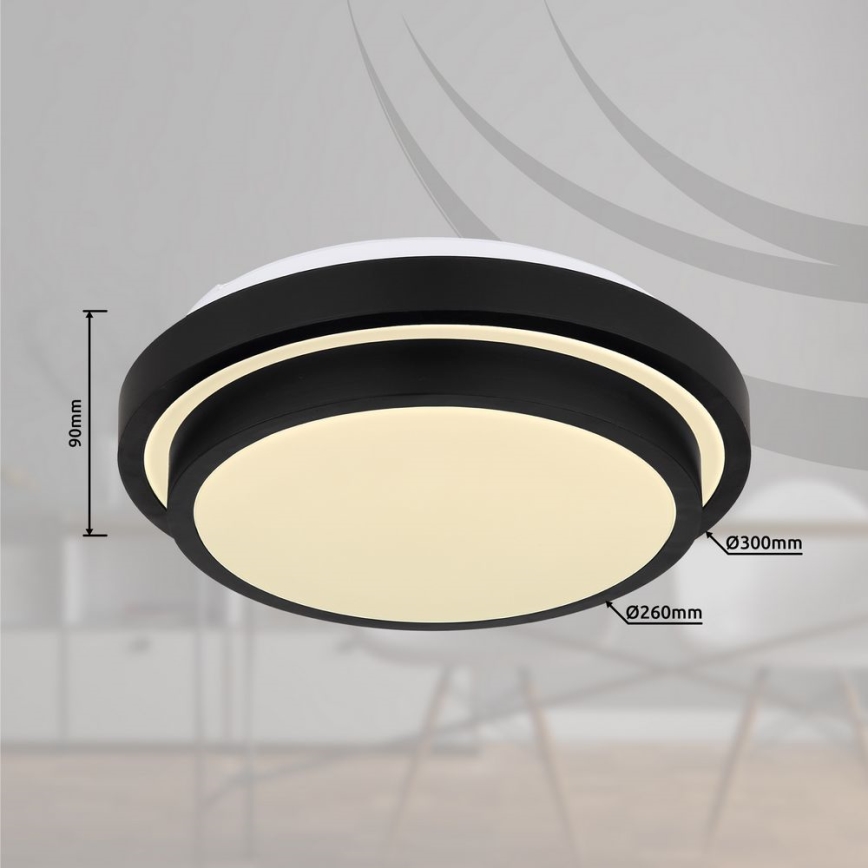 Globo - Iluminação de casa de banho LED com sensor LED/18W/230V IP44