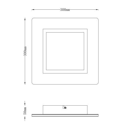 Globo - Iluminação de teto LED LED/23W/230V 2700/6500K