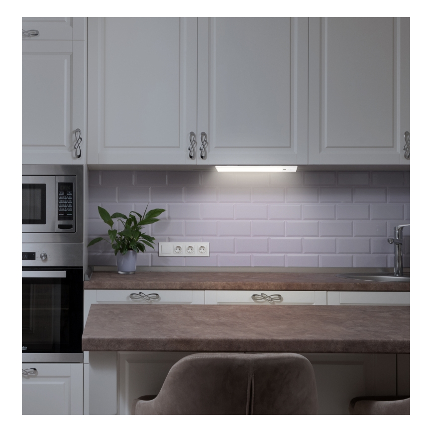 Globo - Luz LED regulável para armário de cozinha LED/1,4W/5V 4000K 1100 mAh 24 cm