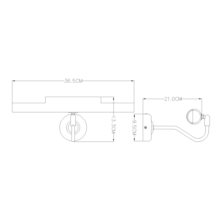 Globo - Luz de parede 2xE14/40W/230V