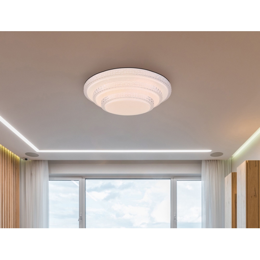 Globo - Iluminação de teto LED com regulação LED/30W/230V TUYA Wi-Fi + controlo remoto