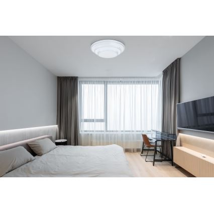Globo - Luminária de teto LED dimmerizável LED/30W/230V TUYA Wi-Fi + controlo remoto