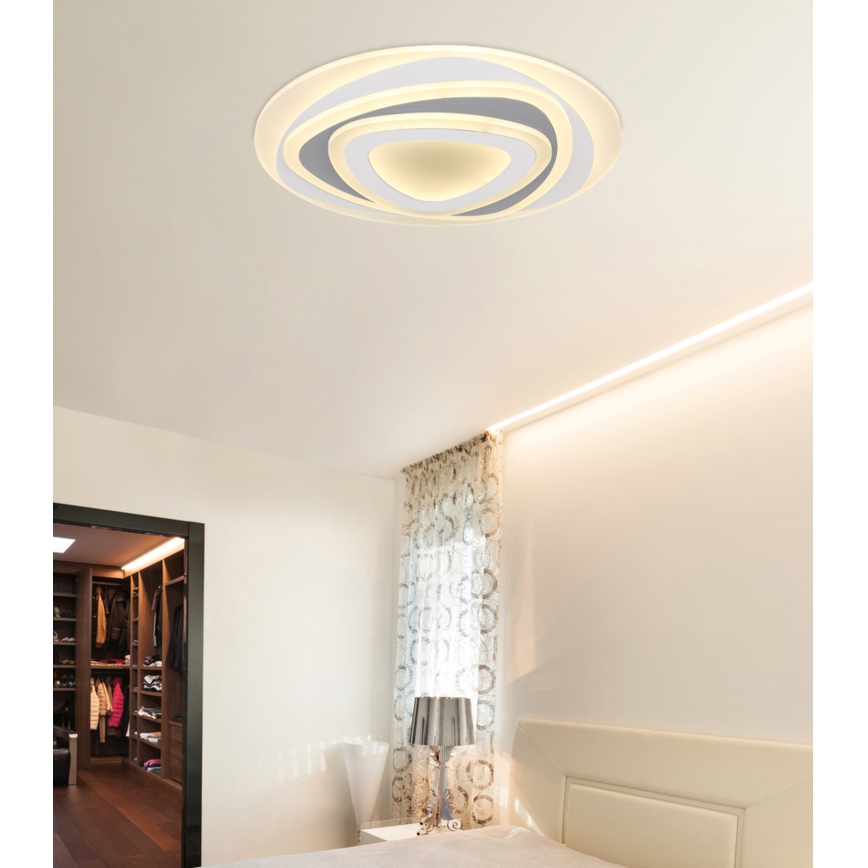 Globo - Iluminação de teto LED com regulação LED/46W/230V 3000-6000K + comando