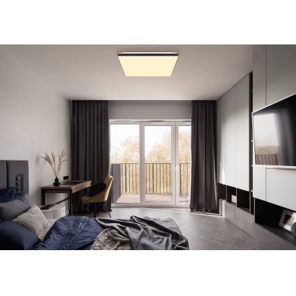 Globo - Iluminação de teto LED com regulação LED/24W/230V 2700-6500K Wi-Fi Tuya + controlo remoto