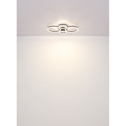 Globo - Luminária de teto LED LED/30W/230V 2700/4500/6500K Ø 33x50 cm preta