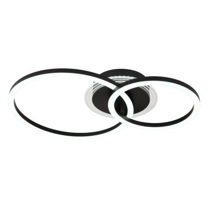 Globo - Luminária de teto LED LED/30W/230V 2700/4500/6500K Ø 33x50 cm preta