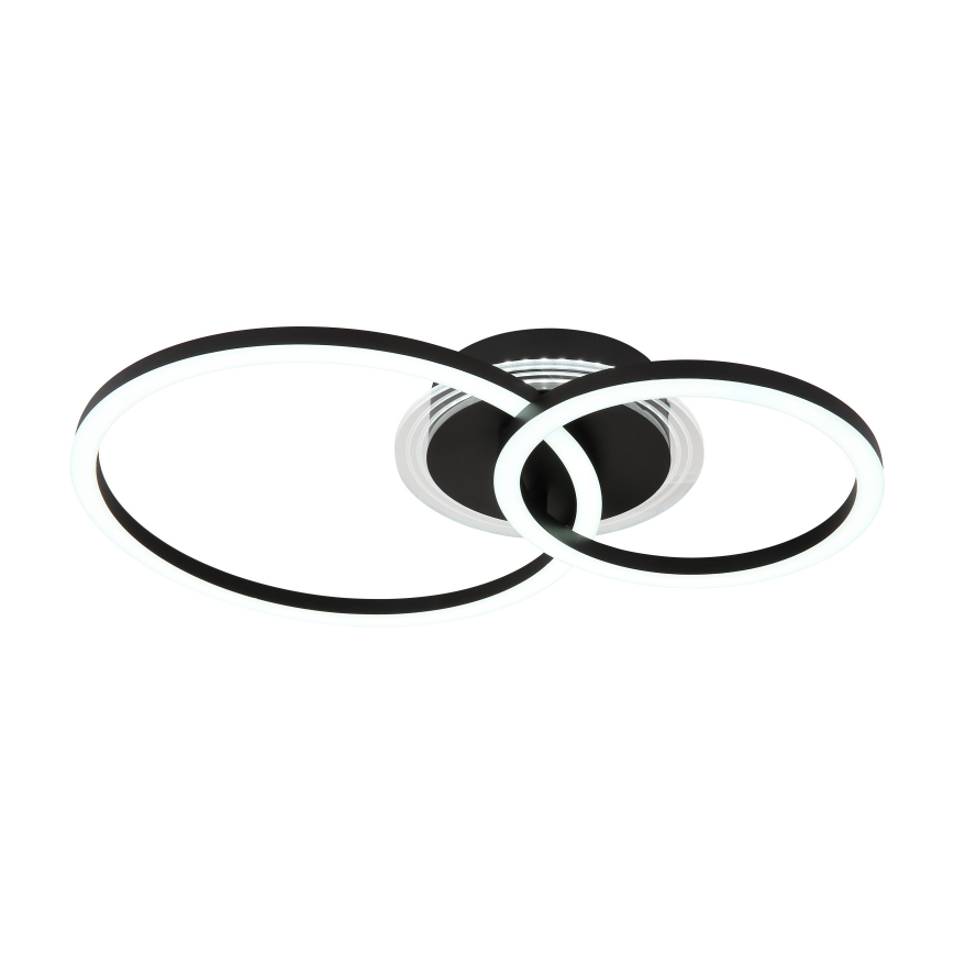 Globo - Luminária de teto LED LED/30W/230V 2700/4500/6500K Ø 33x50 cm preta