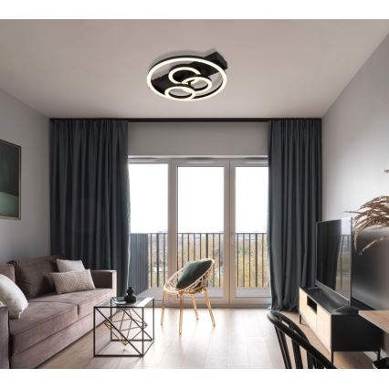 Globo - Iluminação de teto LED com regulação LED/40W/230V 2700-6500K diâmetro 35x33 cm + comando