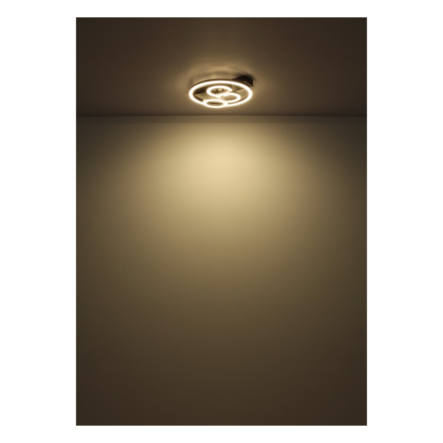 Globo - Iluminação de teto LED com regulação LED/40W/230V 2700-6500K diâmetro 35x33 cm + comando
