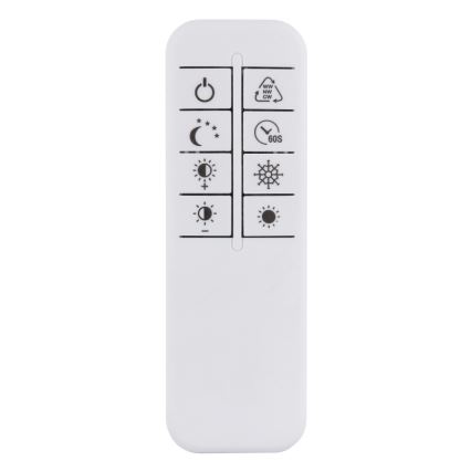 Globo - Luminária de teto LED dimmerizável LED/30W/230V 2700-6500K diâmetro 52,5 cm preta + controlo remoto