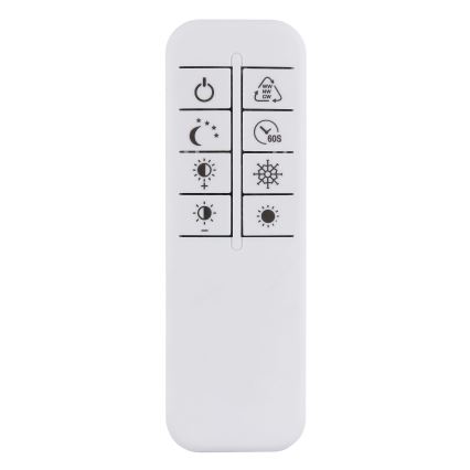 Globo - Candeeiro suspenso LED com regulação LED/54W/230V 2700-6500K diâmetro 60 cm preto + comando