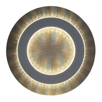 Globo - Luminária de teto LED/12W/230V 3000/4000/6500K diâmetro 20 cm antracite