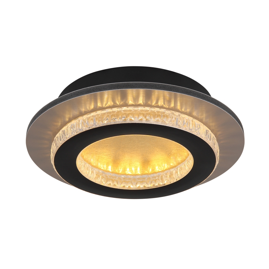 Globo - Candeeiro de Teto LED 12W 230V 3000/4000/6500K Ø 20 cm preto